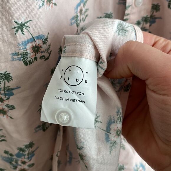 Even tide palm tree Hawaiian shirt - Picture 5 of 5